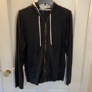 Gap Navy Lightweight Zip-Up Hoodie